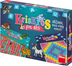 Dino dětská slovní hra Kris Kros