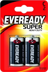 Energizer Eveready Super Heavy Duty baterie C (R14) 1,5 V – 2 ks