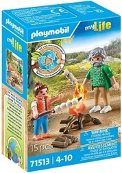 Zestav figurek PLAYMOBIL Oheň s marshmallows