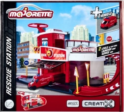 Garáž Majorette Creatix záchranná stanice s vozidlem