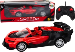 Sportovní auto na dálkové ovládání 1:18 Červené