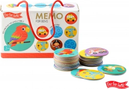 Far Far Land kulaté pexeso pro kluky