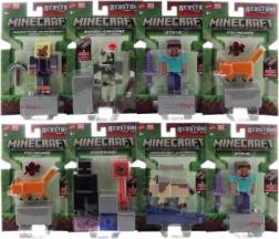 minecraft akční figurka 8 cm s dílkem portálu