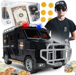 Pokladnička trezor policejní auto SWAT