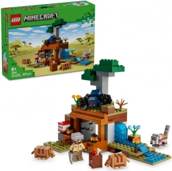 LEGO® Minecraft® 21269 Výprava do dolu a pásovec