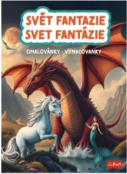 Omalovánky svět fantazie 20 × 27,5 cm