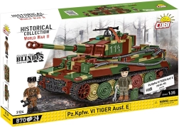 Stavebnice COBI Pz.Kpfw. VI Tiger Ausf. E – tank v měřítku 1:35, 870 dílků