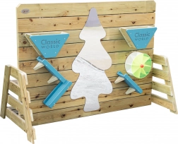 Dřevěná vodní a písková hra s lavičkou CLASSIC WORLD EDU