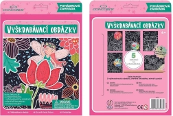 Vyškrabávací obrázky Concorde – pohádková zahrada