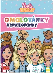 Omalovánky barbie 20 × 27,3 cm, 24 stran