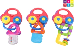 Dětské klíče k autu se světlem a zvukem 18 cm