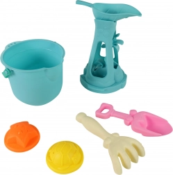 Barevná písečná sada s mlýnkem