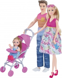 Panenka těhotná s rodinou 30 cm