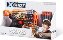 X-Shot Skins Flux – pěnová pistole Game Over (8 šipek)