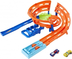 Hot Wheels závodní dráha s přenosnou rukojetí