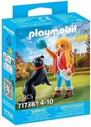 Dívka s pasteveckým psem PLAYMOBIL