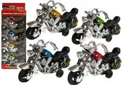 Sada motocyklů s natahovacím mechanismem, 4 kusy