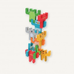 Balanční hra Zvířecí akrobati od Petit Collage