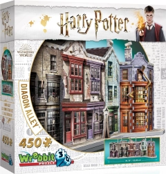 Wrebbit 3D puzzle Harry Potter: Příčná ulice – 450 dílků