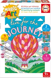 Educa malování podle čísel – loď a horkovzdušný balón