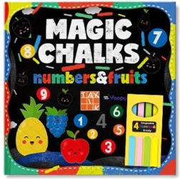 Čarovné křídy – čísla a ovoce