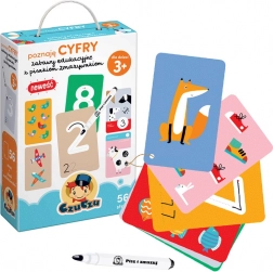 CzuCzu Poznej čísla s mazatelným fixem