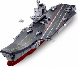 Sluban Model Bricks letadlová loď Shandong stavebnice