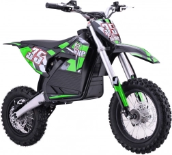 Elektrický pit bike zelený 1000 W, 36 V