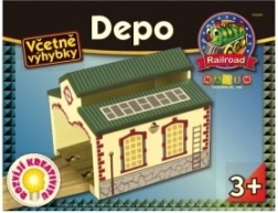 Dětské depo pro dvě lokomotivy