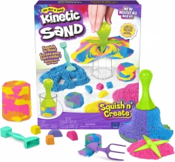 Kinetic Sand Squish N Create – mačkání a tvoření