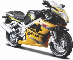 Model motocyklu Suzuki GSX-R600 s podstavcem 1/18