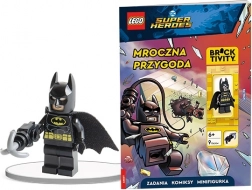 LEGO DC COMICS Super Heroes: Temné dobrodružství – interaktivní kniha s minifigurkou Batmana