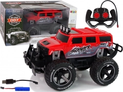 rc terénní auto 1:14 červené