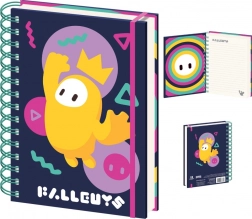 Blok A5 s motivem hry Fall Guys