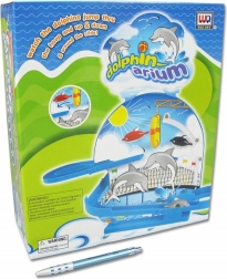 Hra s delfíny na baterie