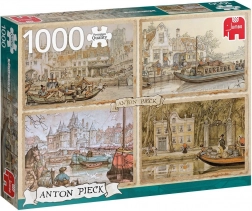 Puzzle Plavba vodními kanály 1000 dílků