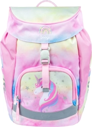 BAAGL školní batoh Airy Rainbow Unicorn