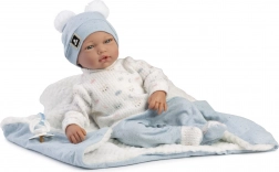 Guca realistická panenka miminko s měkkým látkovým tělem 38 cm