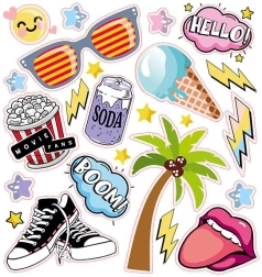 Naprasovací nálepky Weekend