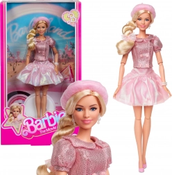 Sbírková panenka BARBIE v růžových šatech inspirovaná filmem