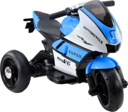Dětská elektrická motorka modrá