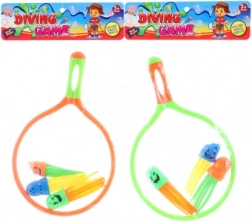 Hračka do vody – lovení chobotniček se síťkou