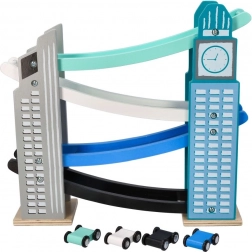 Dřevěná autodráha Společnice mrakodrapů