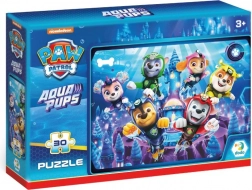 Puzzle Tlapková Patrola: Aqua Pups 30 dílků