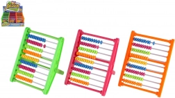 Plastové počítadlo s 90 kuličkami 11 × 15 cm