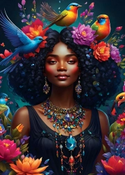 Puzzle Gaia 1000 dílků BLUEBIRD