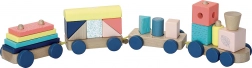Barevný dřevěný vláček Vilac