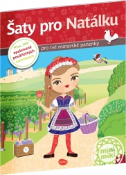 Samolepková kniha Šaty pro Natálku