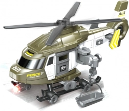 Policejní helikoptéra na setrvačník s efekty