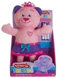 Látkový vymalovávací medvídek 38 cm